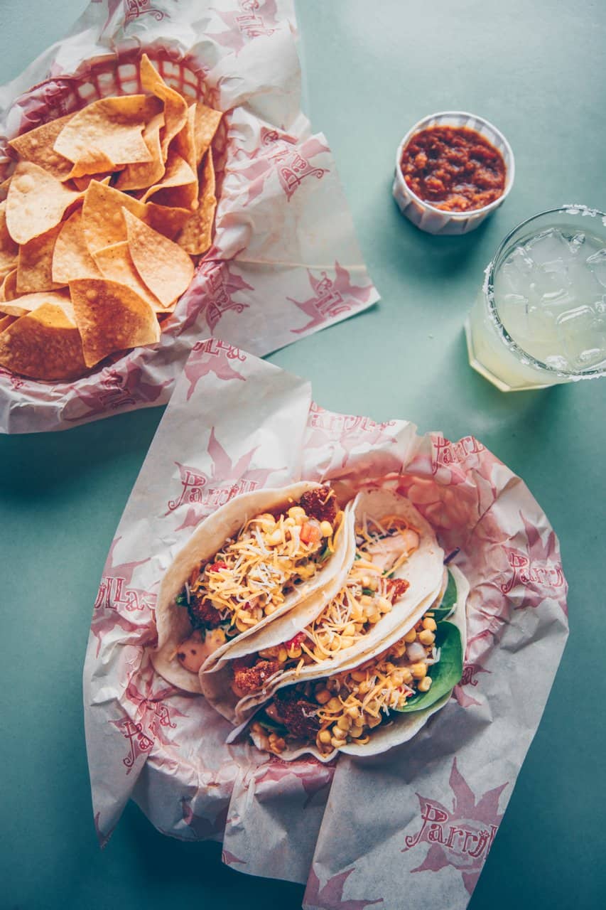 Fish tacos at Parilla Grill Photo Credit: Alex Jordan Fish tacos at Parilla Grill Photo Credit: Alex Jordan