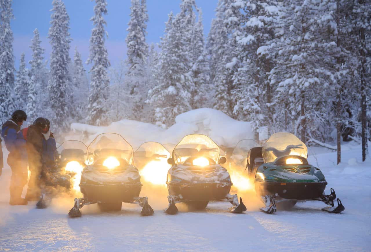 iStock-471834119-medium Snowmobile engines on snow and ready to sled