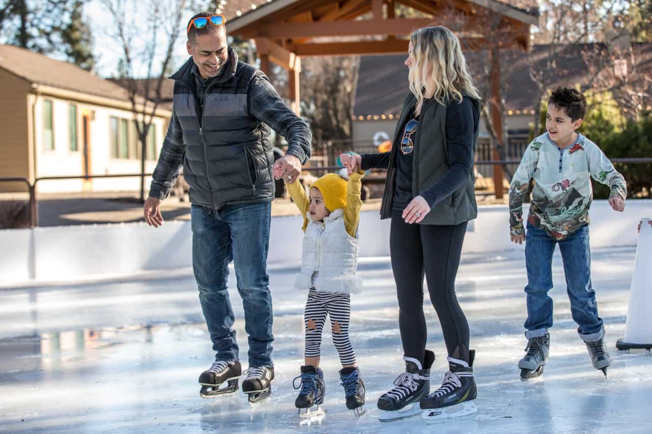 Skating at Seventh Mountain Resort Skating at Seventh Mountain Resort