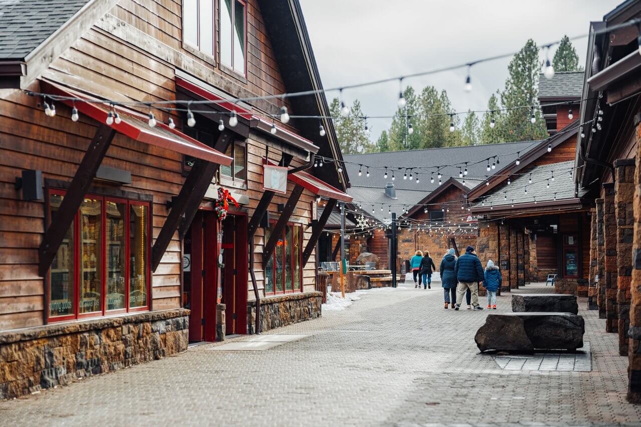 Shops at The Village in Sunriver, Oregon. Shops at The Village in Sunriver, Oregon.