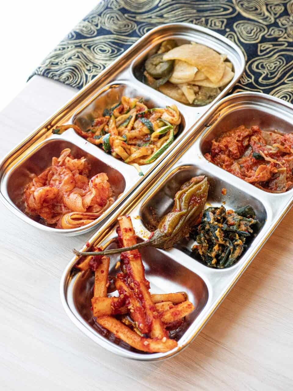 A plate of food from Yoli. 
